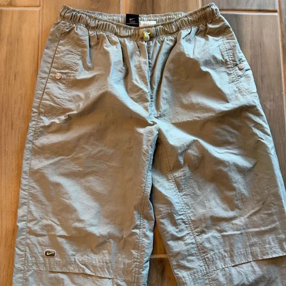 Vintage Y2K Nike Nylon Gorpcore Hiking Track Pants Men’s Large